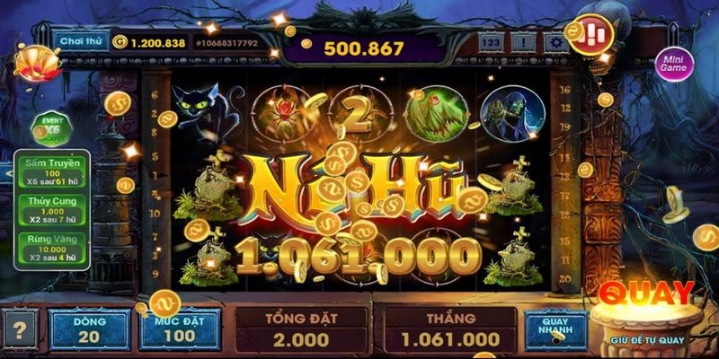 Tổng hợp một số game nổ hũ mới được yêu thích tại NOHU90